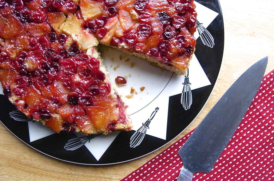Harvest Apple Cranberry Cake