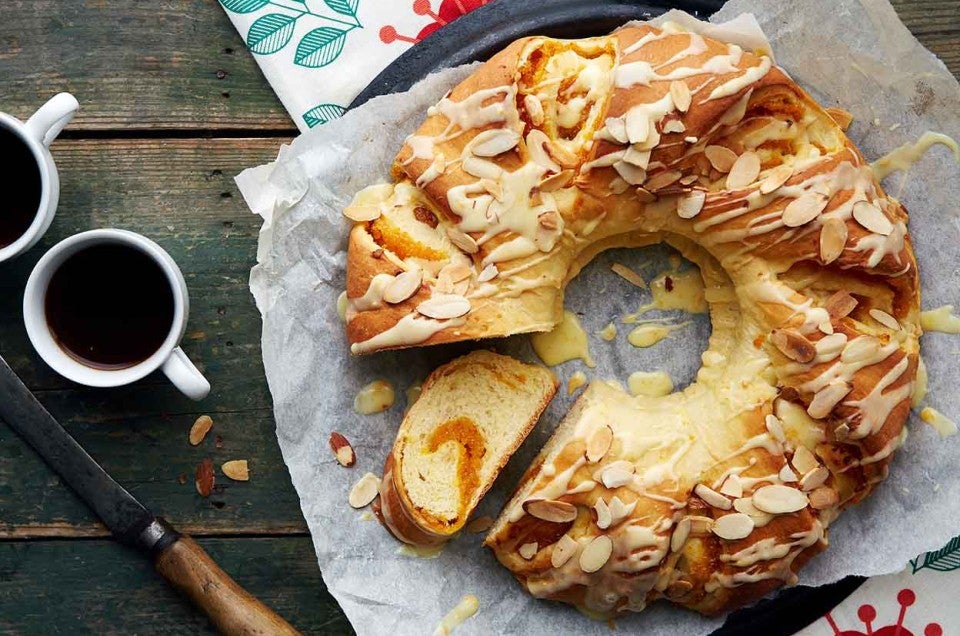 Apricot-Almond Coffeecake