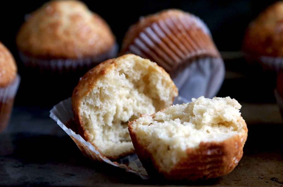 Basic Muffins (with berry and oatmeal versions)  - select to zoom