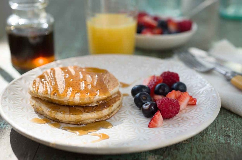 Sprouted Wheat Pancakes
