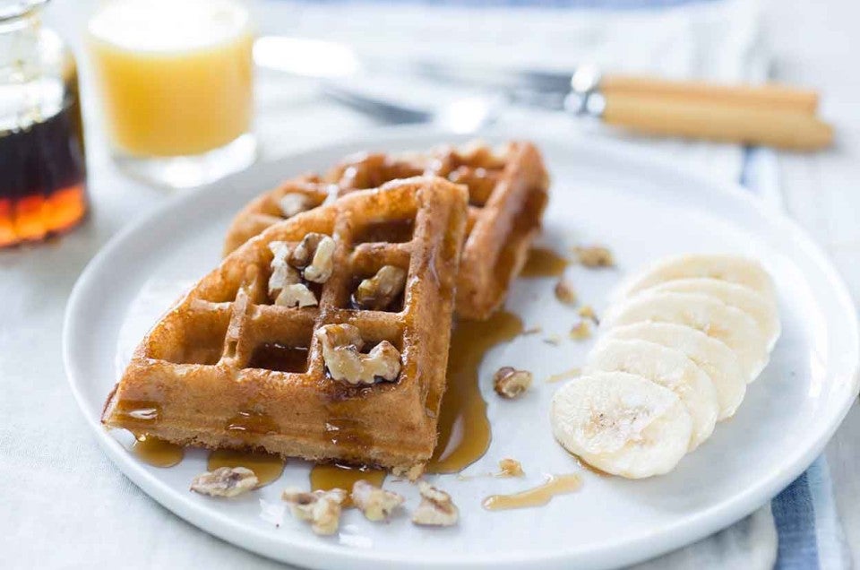 Sprouted Wheat Waffles