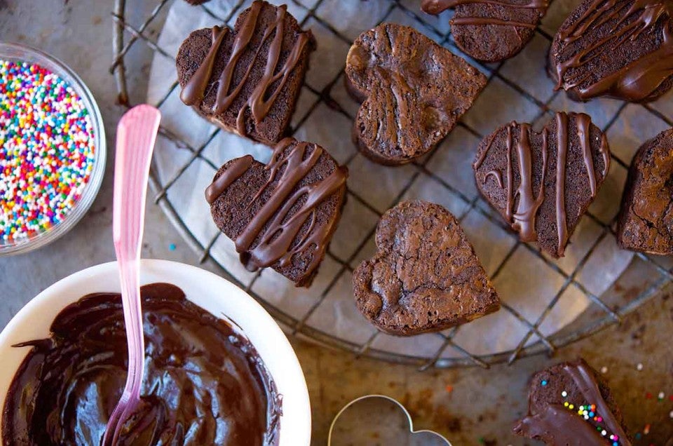 Chocolate Valentine Hearts