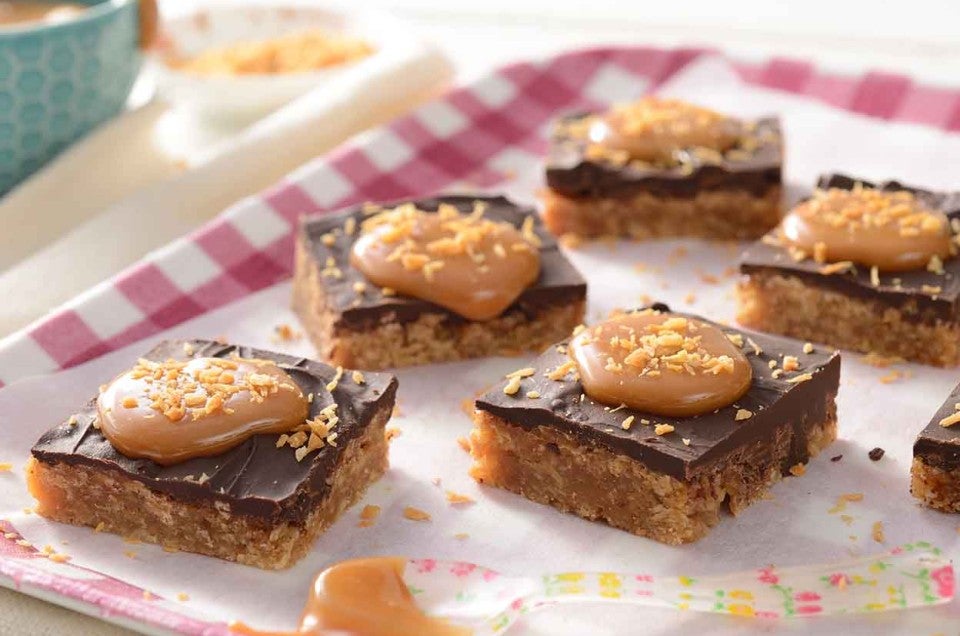 Grand Prize Coconut-Caramel Bars