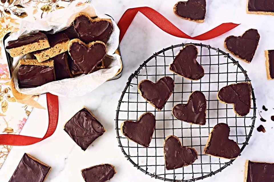 No-Bake Peanut Butter-Chocolate Squares