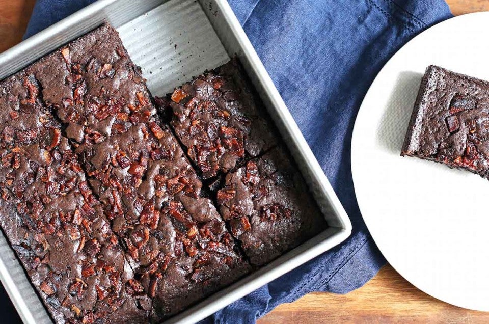 Truly Decadent Bacon Brownies