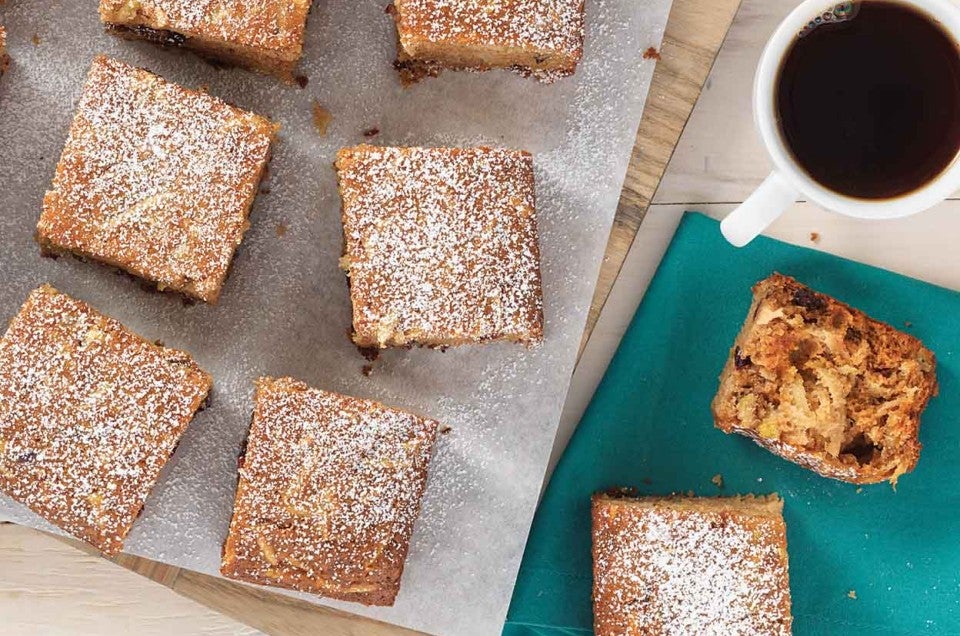 Gluten-Free Quinoa Apple Snack Cake
