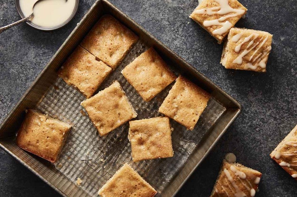 Maple Nut Blondies