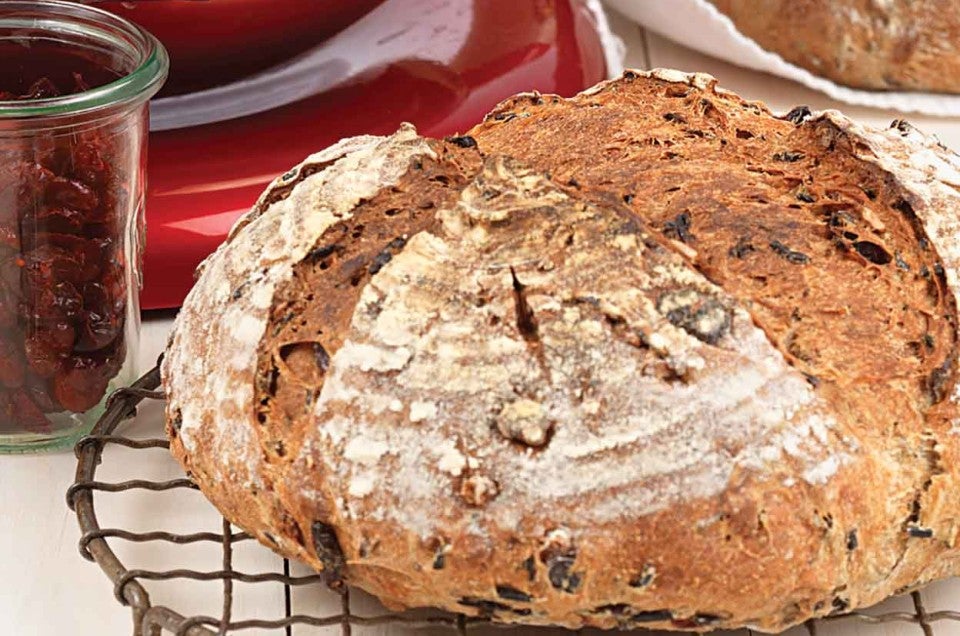 Wild Rice, Pecan and Dried Cranberry Bread