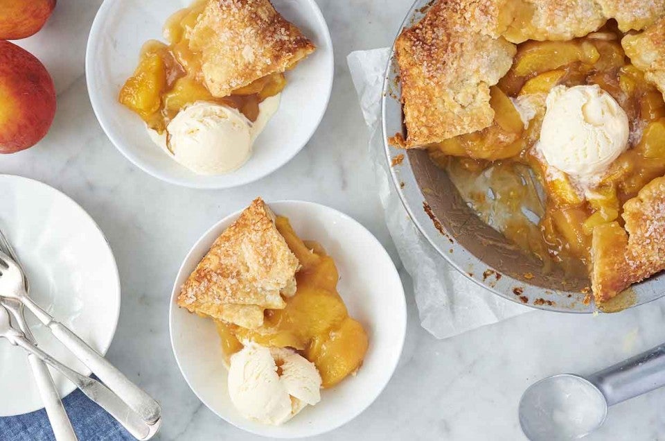 Summertime Peach Pie