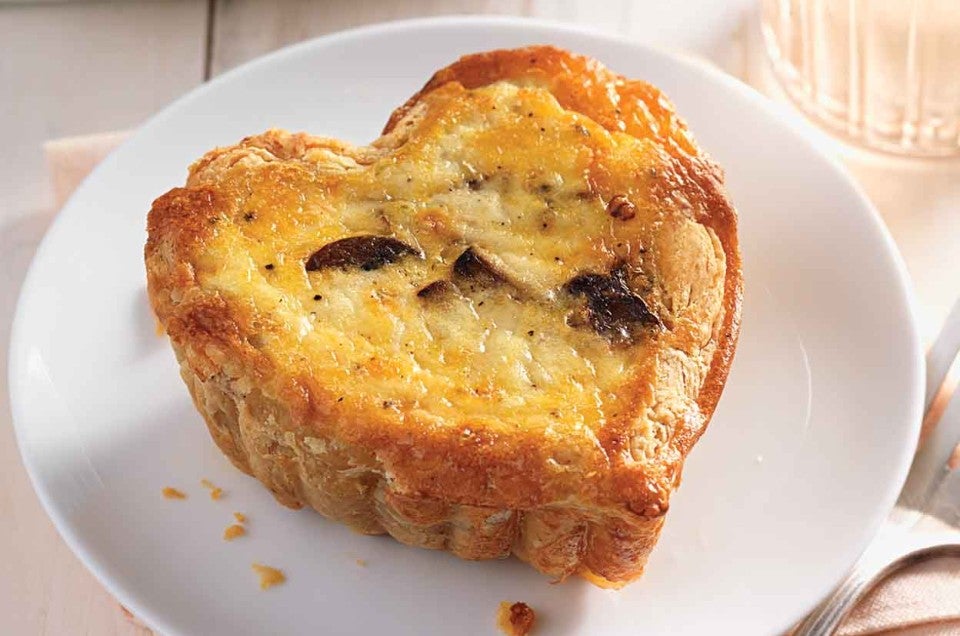 Mushroom Cheddar Tarts