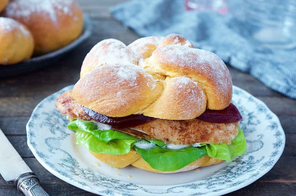 Sweet Potato Sandwich Rolls