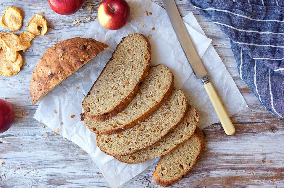 Apple Oat Barley Bread King Arthur Baking