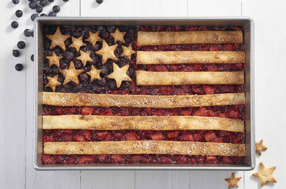 Fourth of July Flag Cobbler