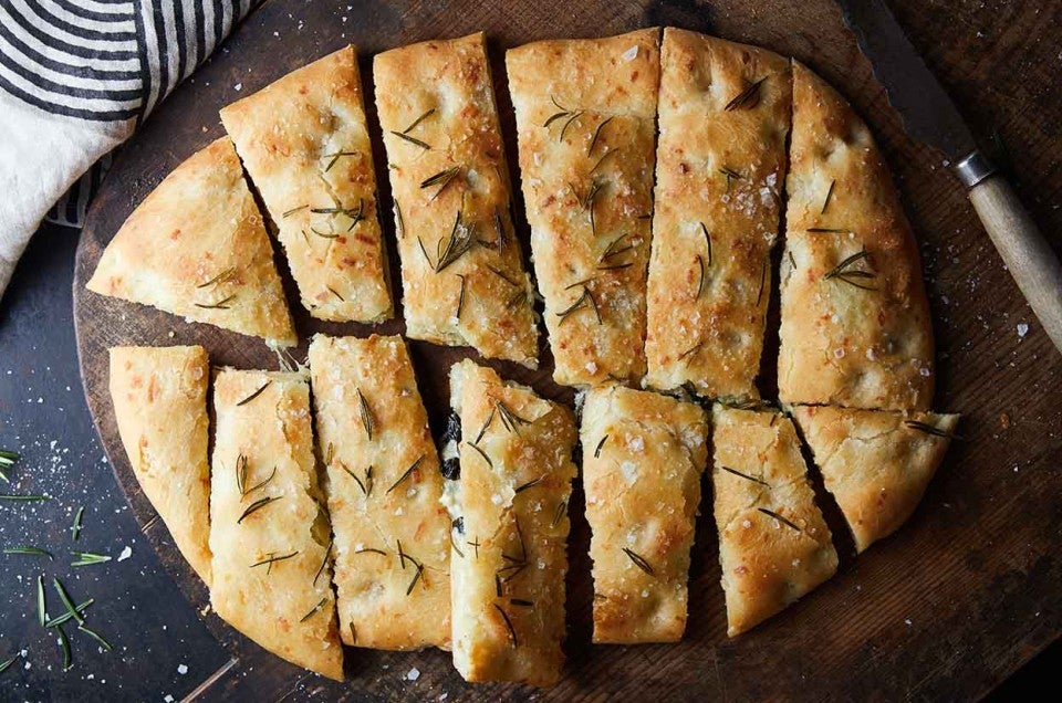 Cheese and Herb Stuffed Focaccia