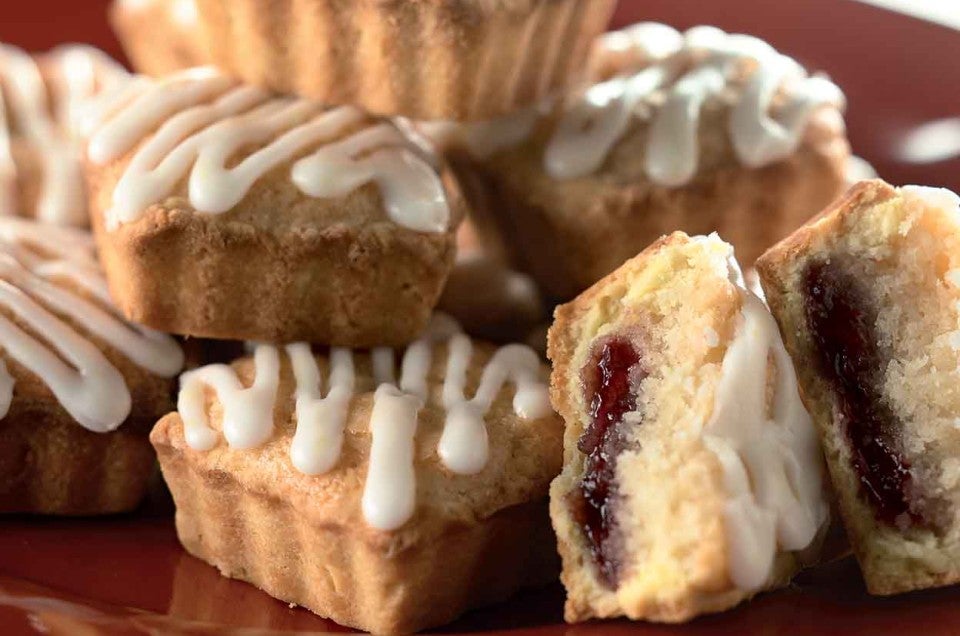 Elegant Almond Jam Tarts