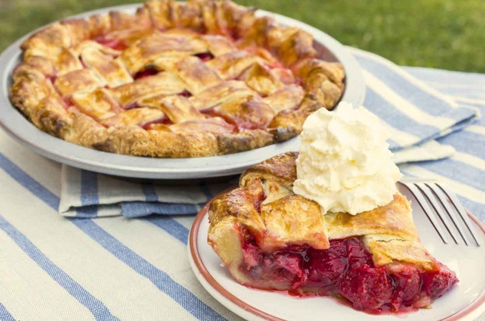 Lemon-Ginger Strawberry Pie