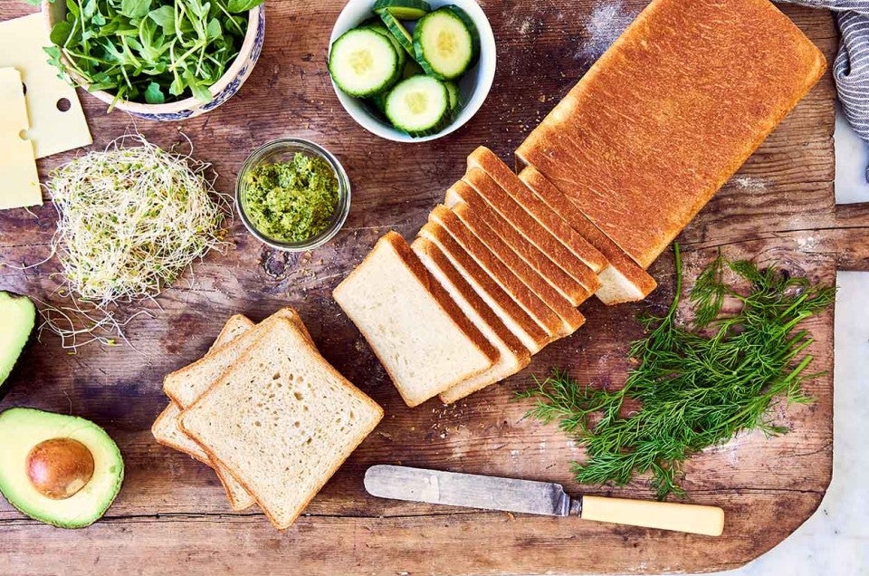 Pain de Mie with a Starter