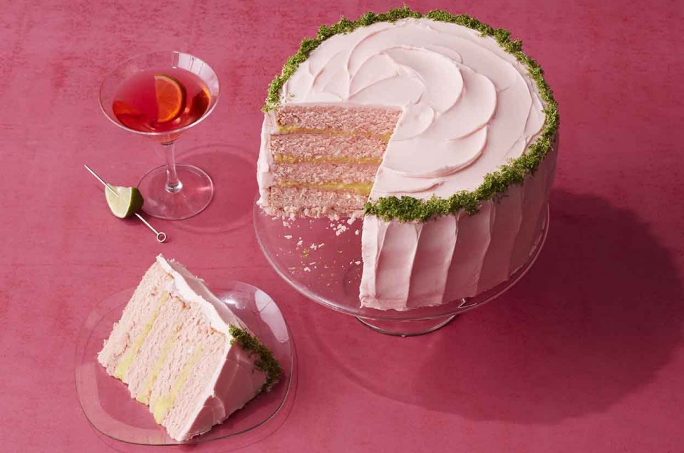 Cosmopolitan Cake