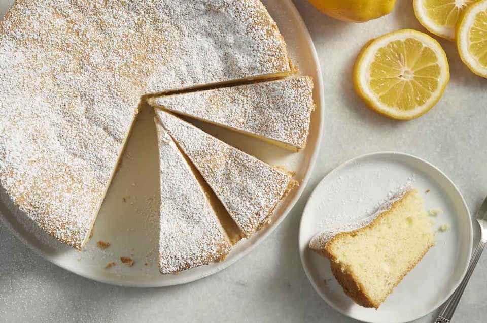 Meyer Lemon Chiffon Cake