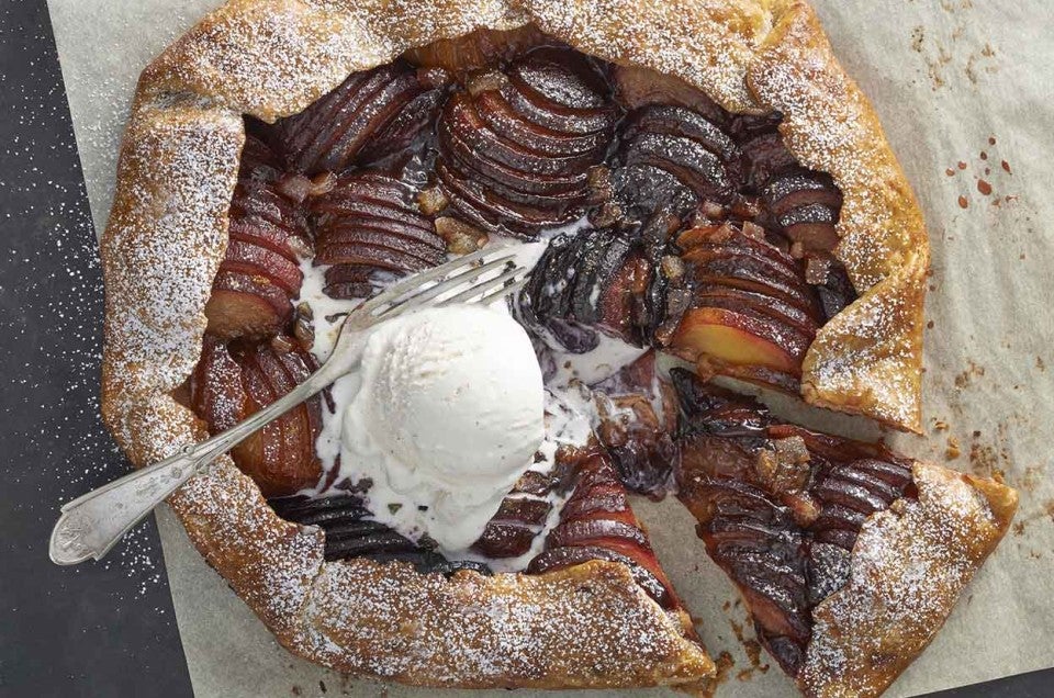 Plum and Ginger Galette