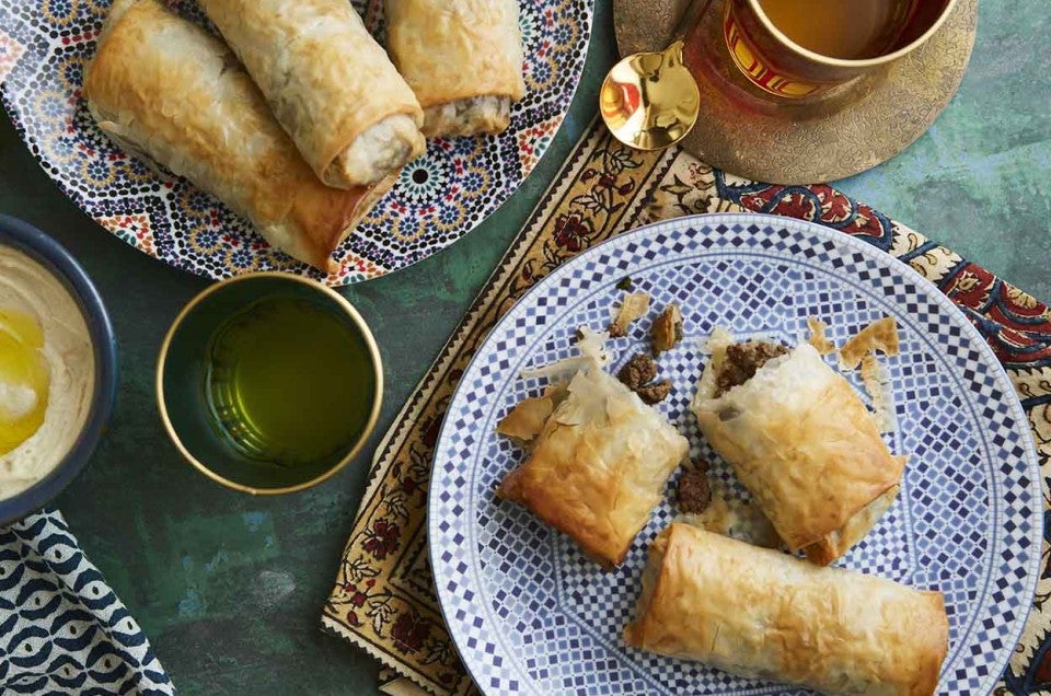 Kofte Phyllo Rolls