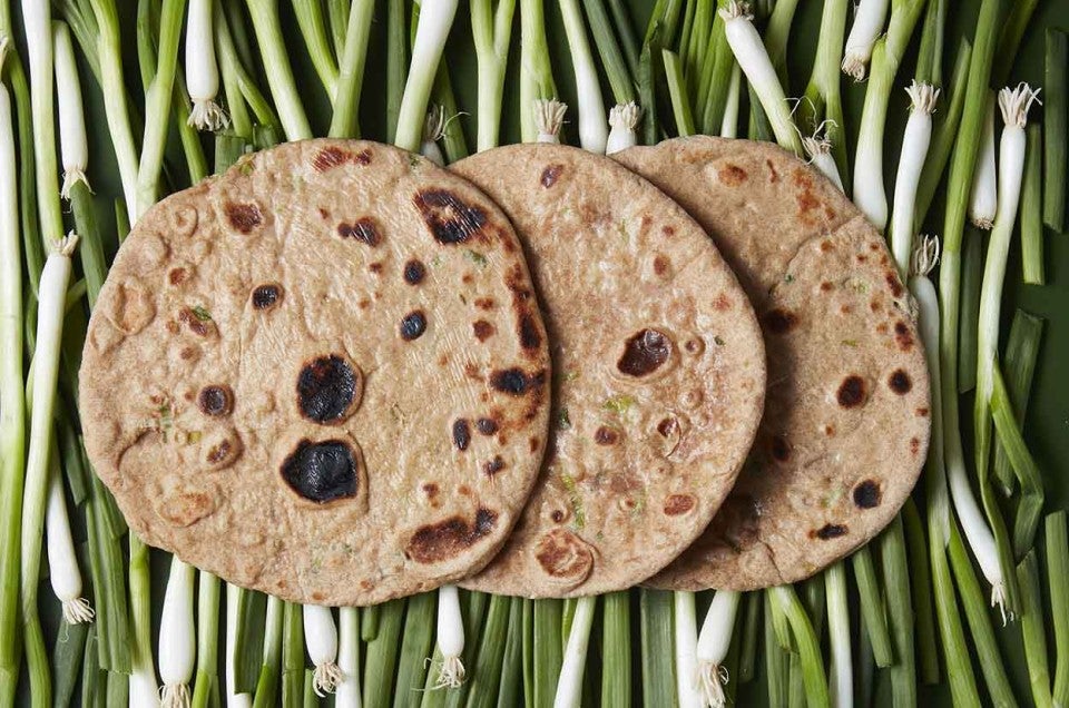 Buttermilk Scallion Flatbreads