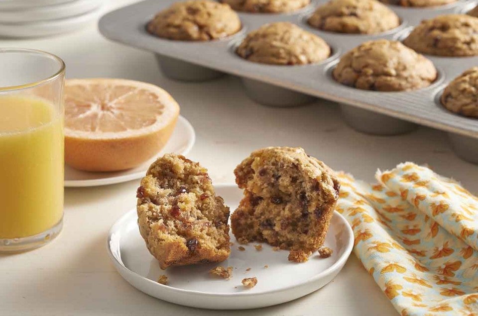 Hearty Barley Muffins