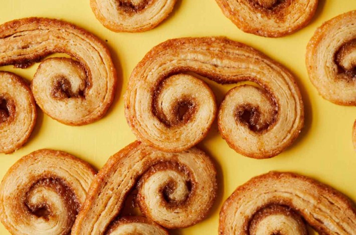 Malted Milk Palmiers