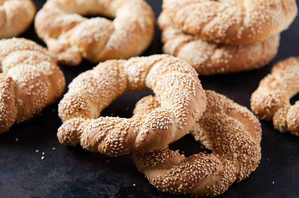 Turkish Simit Breads - select to zoom