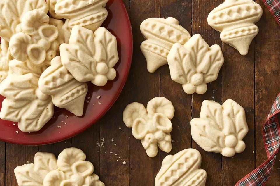 Marzipan Shortbread Cookies