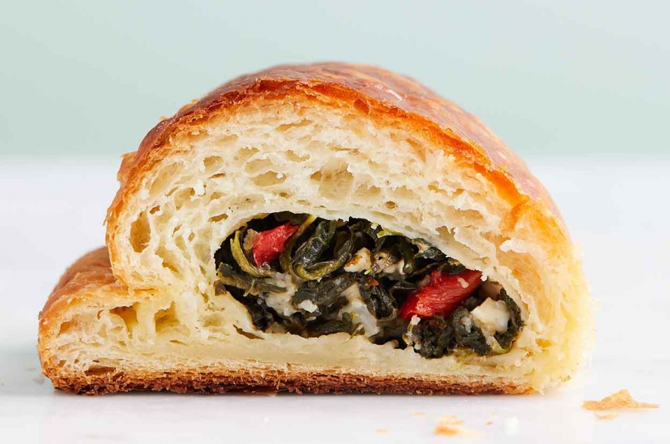 Spinach Croissants