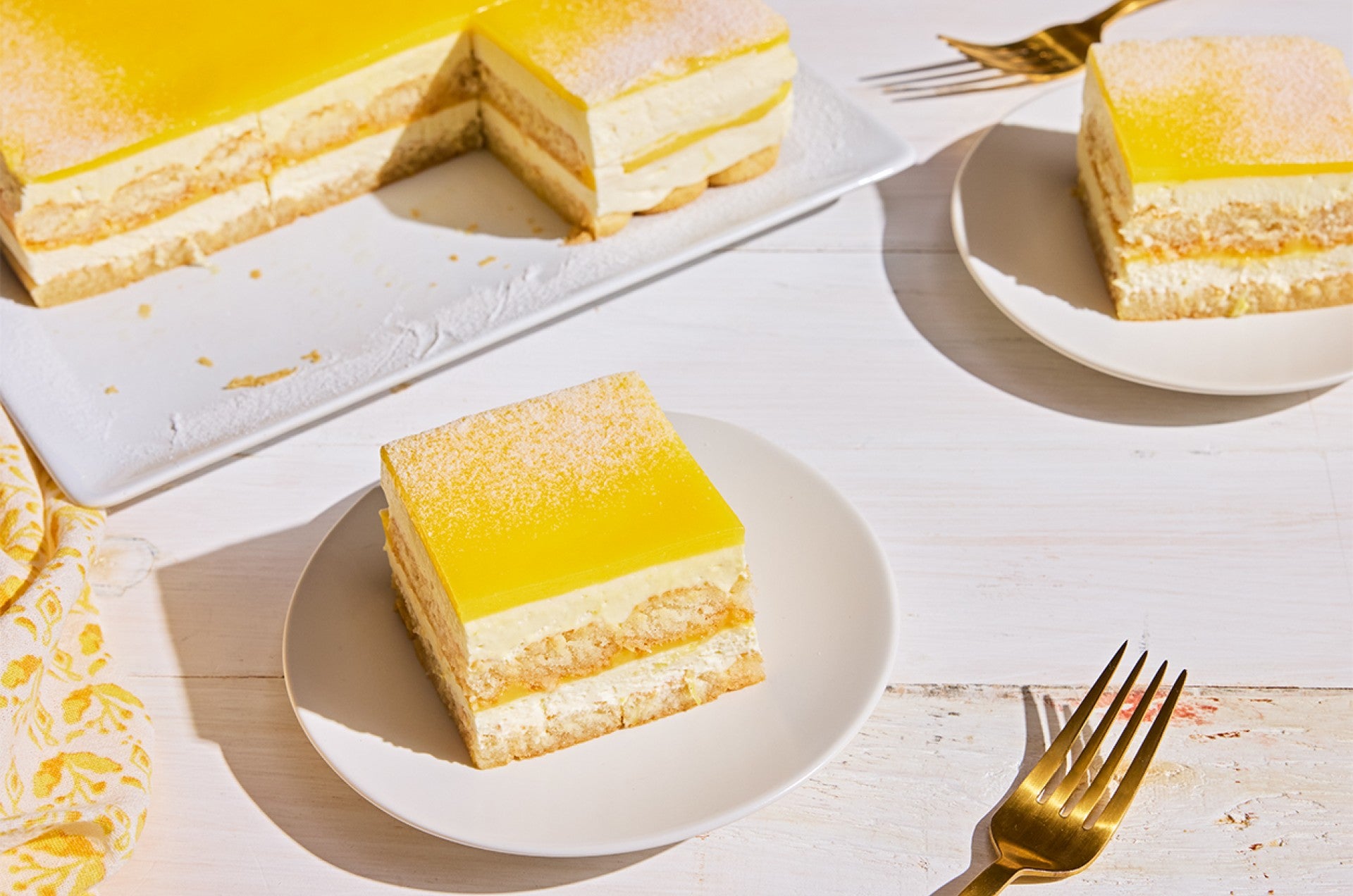 Lemon Cookie Tiramisu