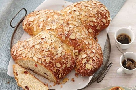 Loaf of Colomba Pasquale (Easter Dove Bread)