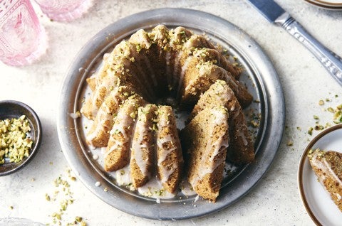 Cardamom Bundt Cake with Lemon Glaze - select to zoom