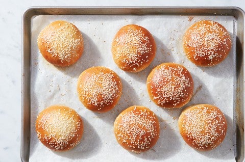 Beautiful Burger Buns - select to zoom