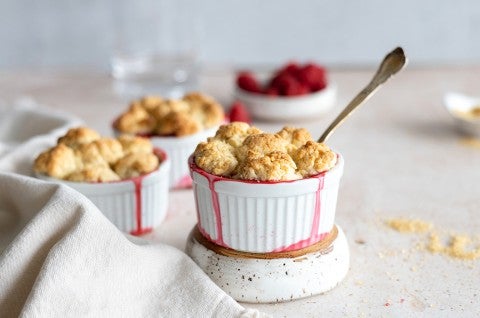 Individual Berry Cobblers