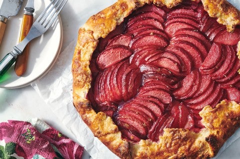 Plum and Ginger Galette