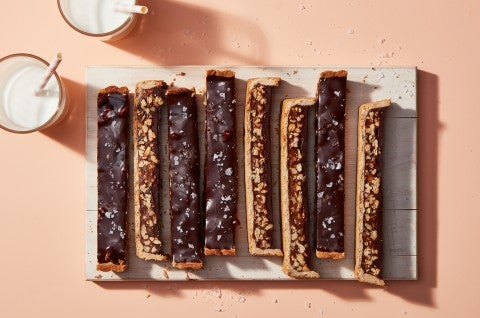 Chocolate and Pecan Candy Bar Tart - select to zoom