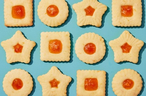 Fiori Thumbprint Meltaway Cookies - select to zoom