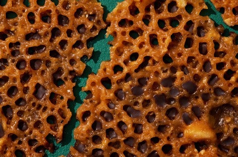 Free-Form Hazelnut Florentines - select to zoom