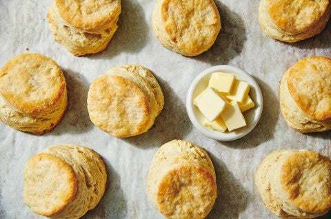 Buttery Sourdough Biscuit Recipe - select to zoom