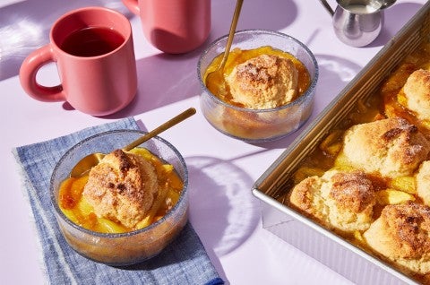 Easy Peach Cobbler