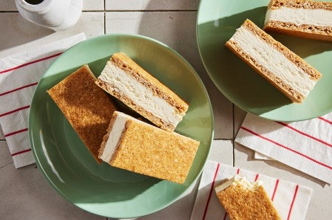 Homemade Strawberry Ice Cream Sandwiches - select to zoom