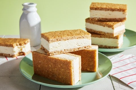 Homemade Strawberry Ice Cream Sandwiches - select to zoom