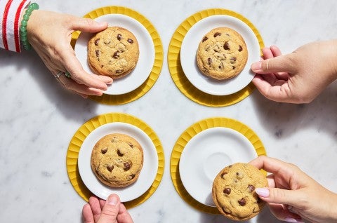 Just 4 Chocolate Chip Cookies - select to zoom