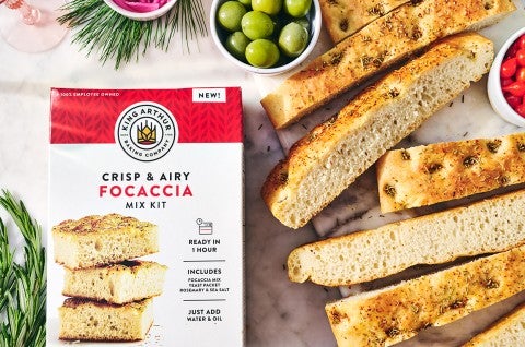 Crisp & Airy Focaccia - select to zoom