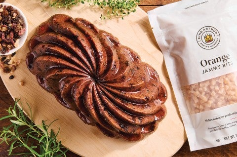 Orange-Cranberry-Nut Fruitcake - select to zoom