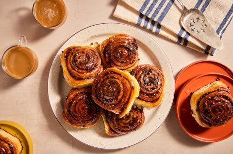 Chocolate Babka Buns - select to zoom