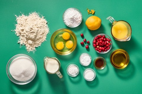 Cranberry-Orange Olive Oil Cake  - select to zoom