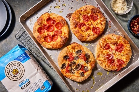 Snacking Pizzas - select to zoom